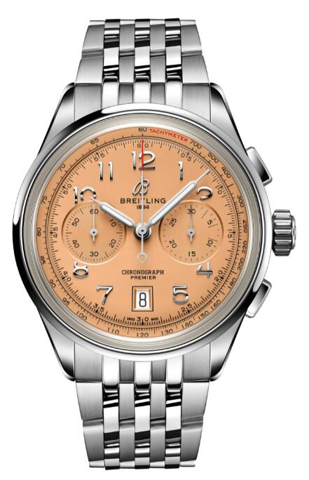 Review 2023 Breitling Premier B01 Chronograph 42 Replica Watch AB0145331K1A1